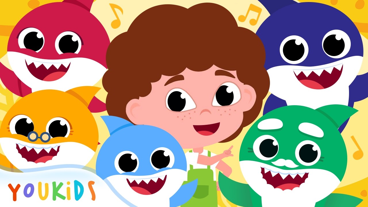 Baby Shark Song | YouKids Nursery Rhymes