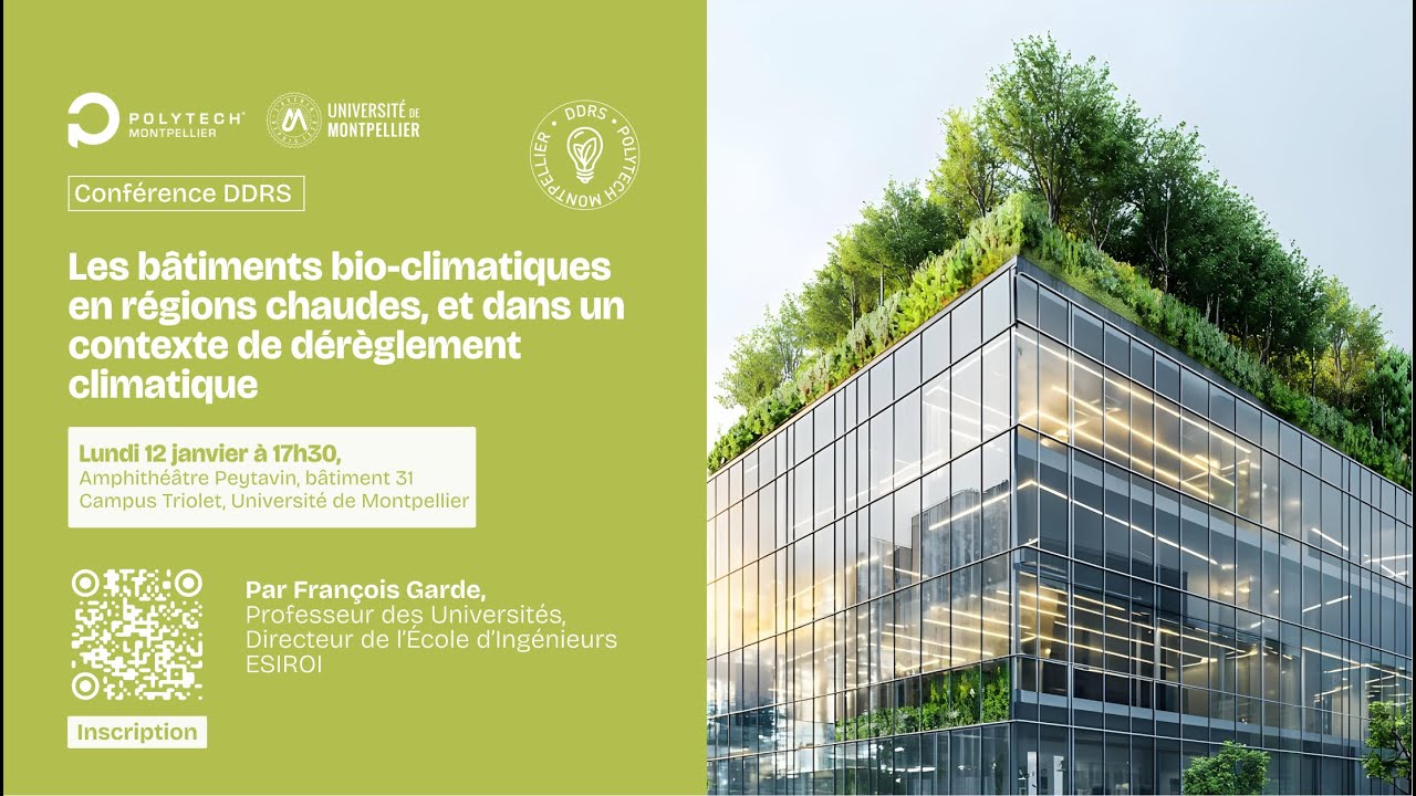 Les bâtiments bio-climatiques en régions chaudes, et dans un contexte de dérèglement climatique