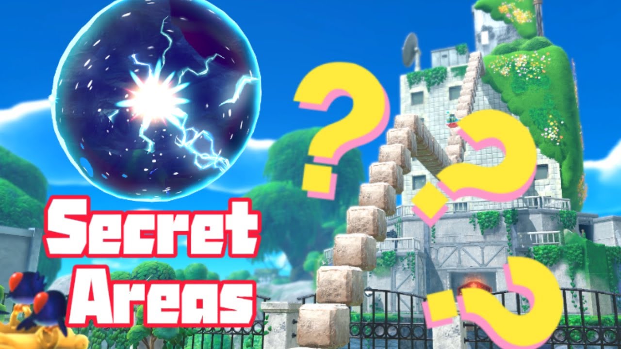 All Secret Areas in Kirby and the Forgotten Land