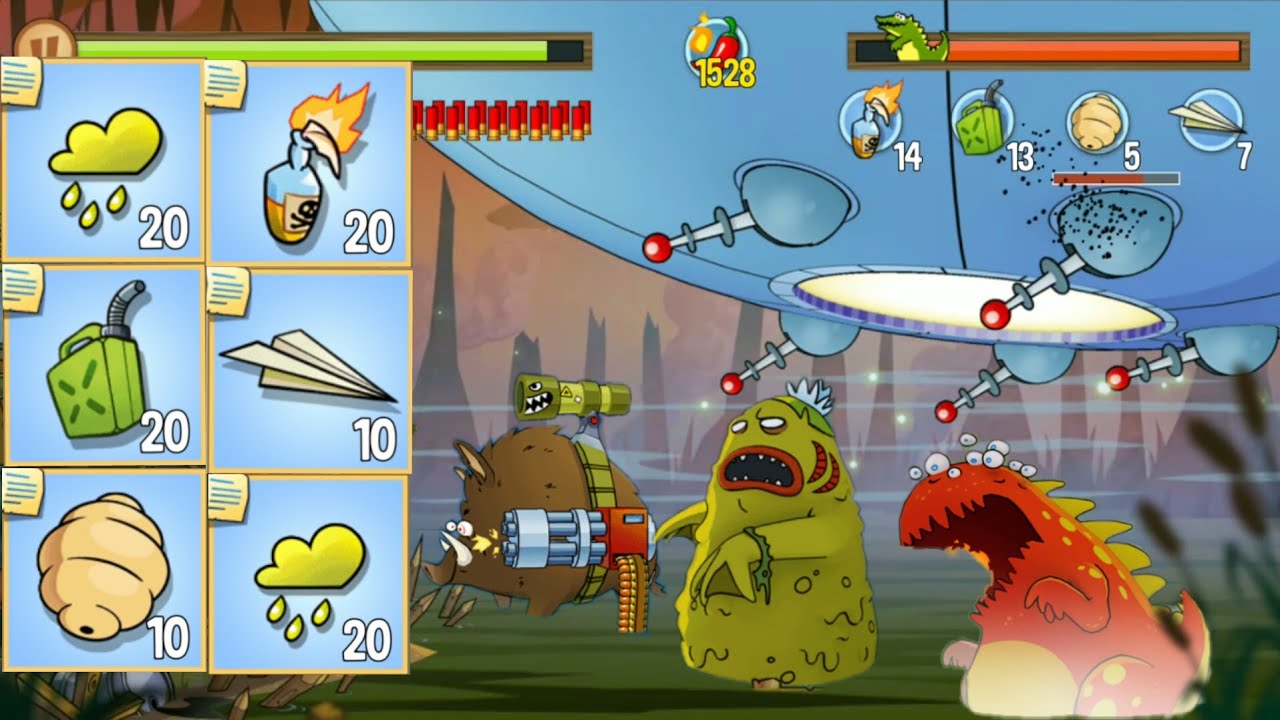 Explosives VS All Boss fight Swamp Attack All boss! Explosives are INSANE!