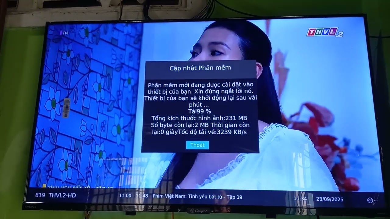 Cặp trường hợp này cập nhật phần mềm casper