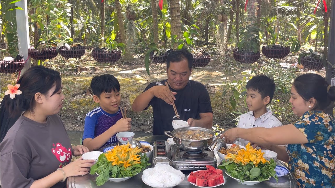 Lẩu Gà Chanh Muối “Lần Đầu Tiên Cả Nhà Được Thưởng Thức Món Mới “Đặt Sản Sóc Trăng |Atml