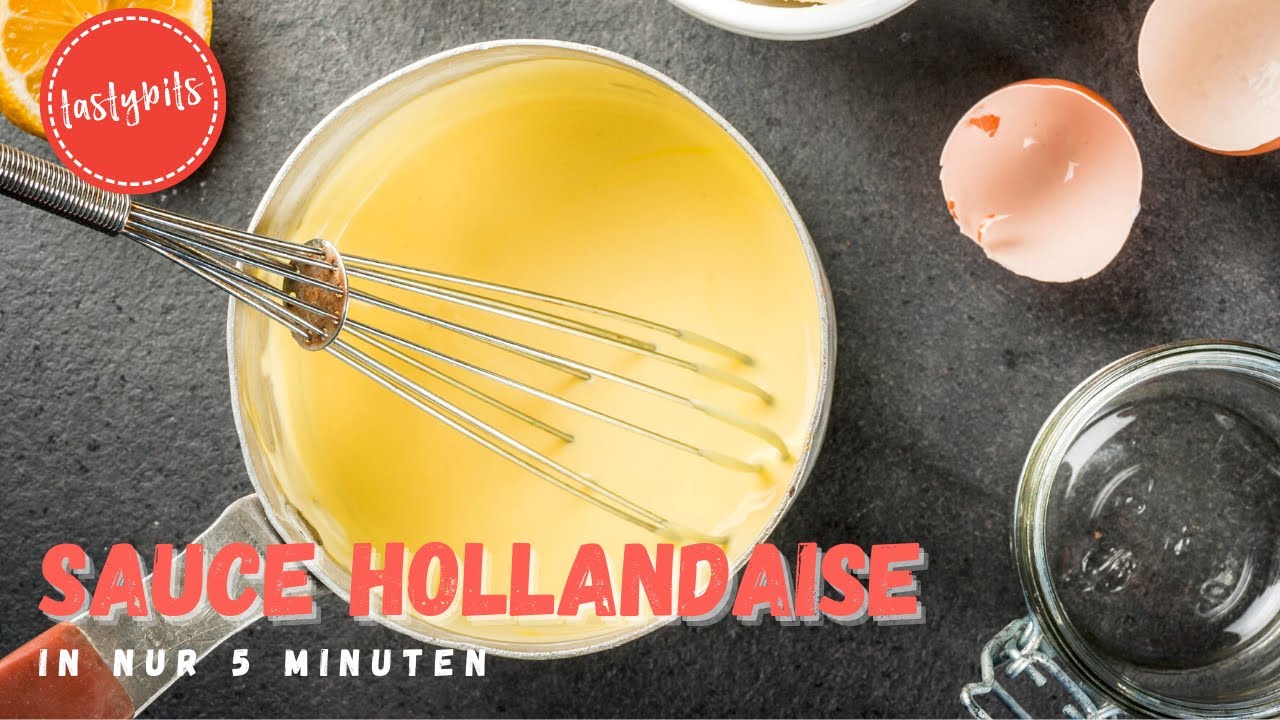 Sauce Hollandaise selber machen - gelingt garantiert! | Das BLITZ-Rezept in nur 5 Minuten |