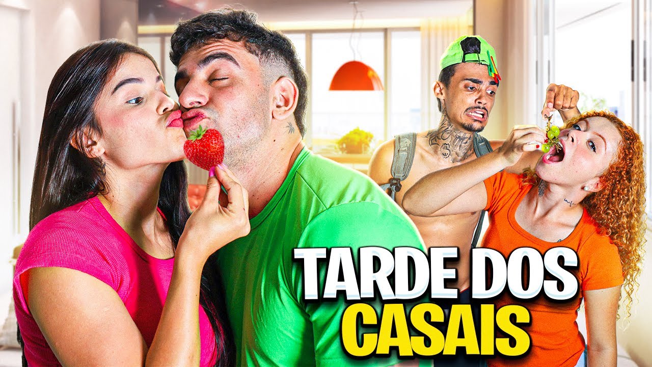 FIZEMOS A TARDE DE CASAIS DOS GRUDE *Deu tudo errado