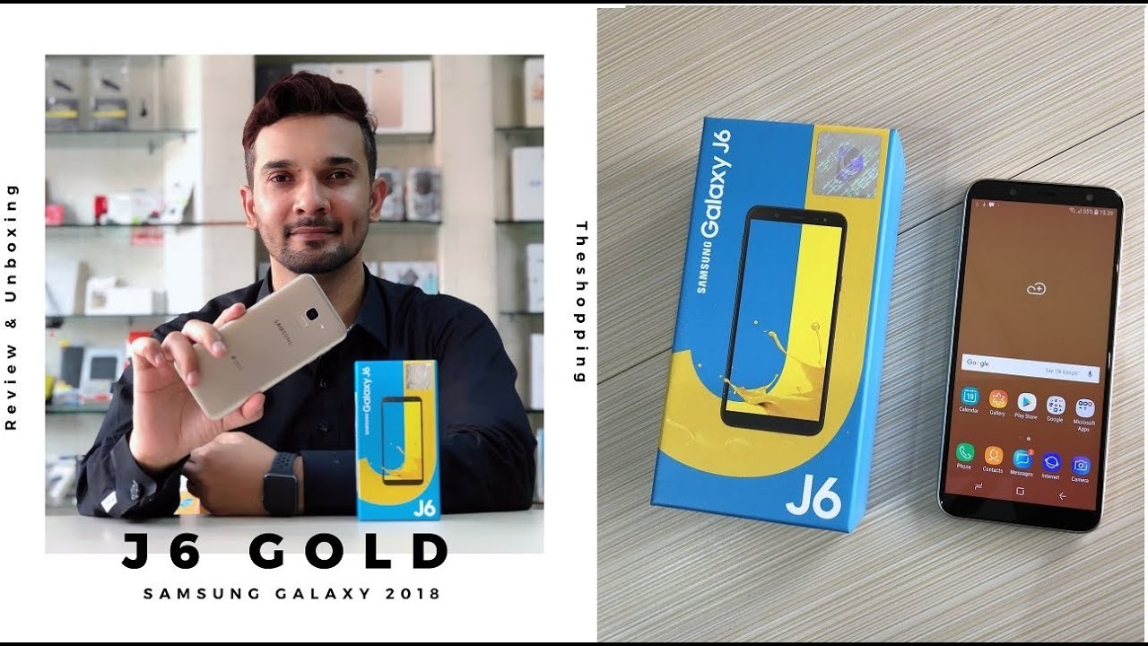 SAMSUNG J6 GOLD