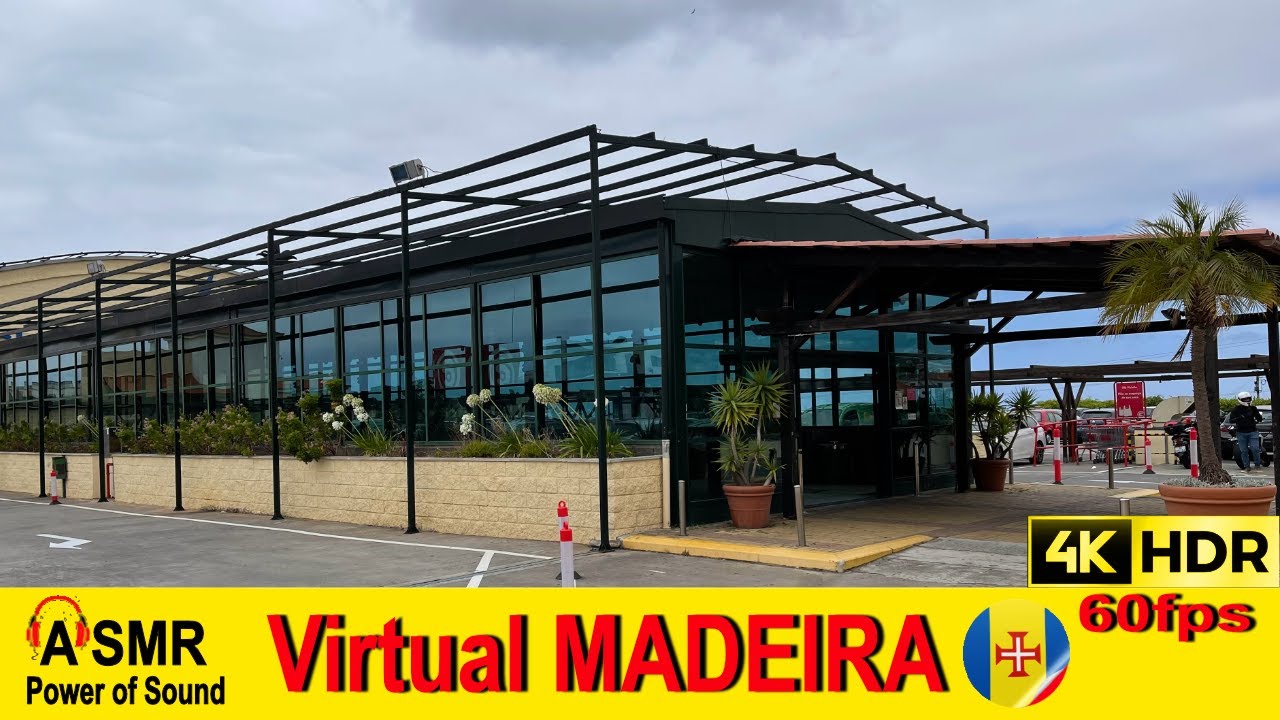 MADEIRA - MadeiraShopping Center - Funchal 💢4K 60fps 🌈HDR 🎧ASMR #virtualmadeira