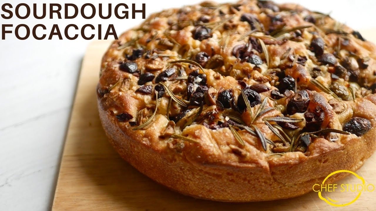 Sourdough Focaccia Bread | A Great Beginner Sourdough Recipe
