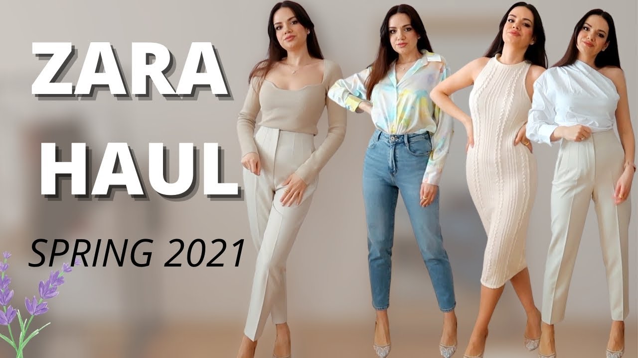 ZARA TRY ON HAUL SPRING 2021 | New in ZARA Spring 2021
