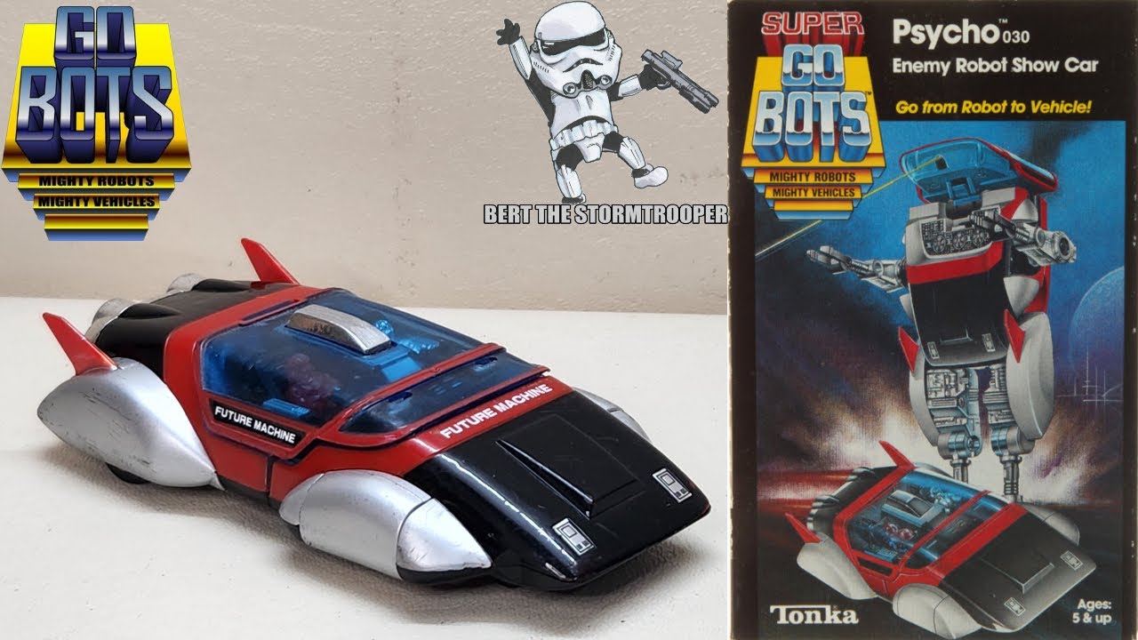 Super GoBots PSYCHO Review! Bert The Stormtrooper Reviews!