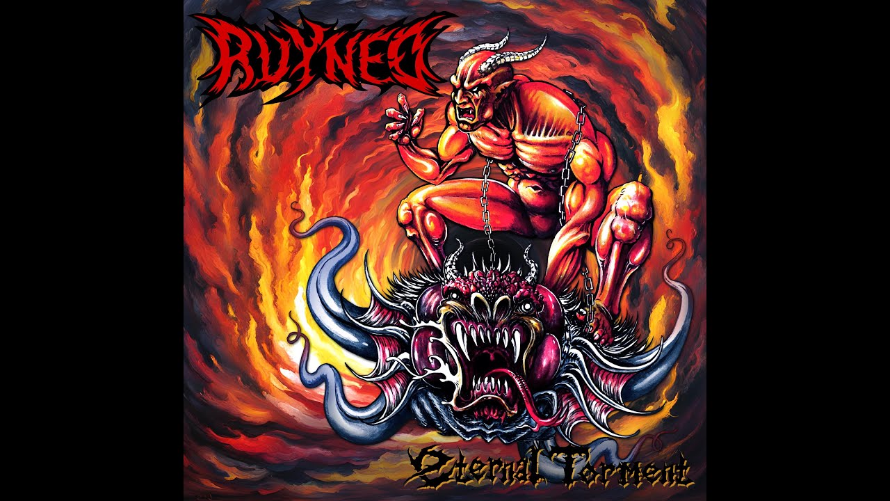 Ruyned - Fleshripper (Lyrics Video)