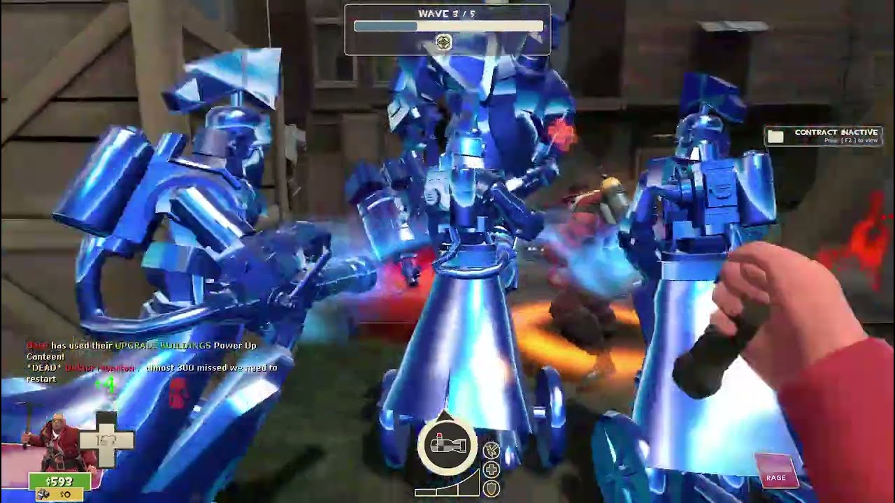 Team Fortress 2 - MvM tried Expert tour for aussie but had shit luck