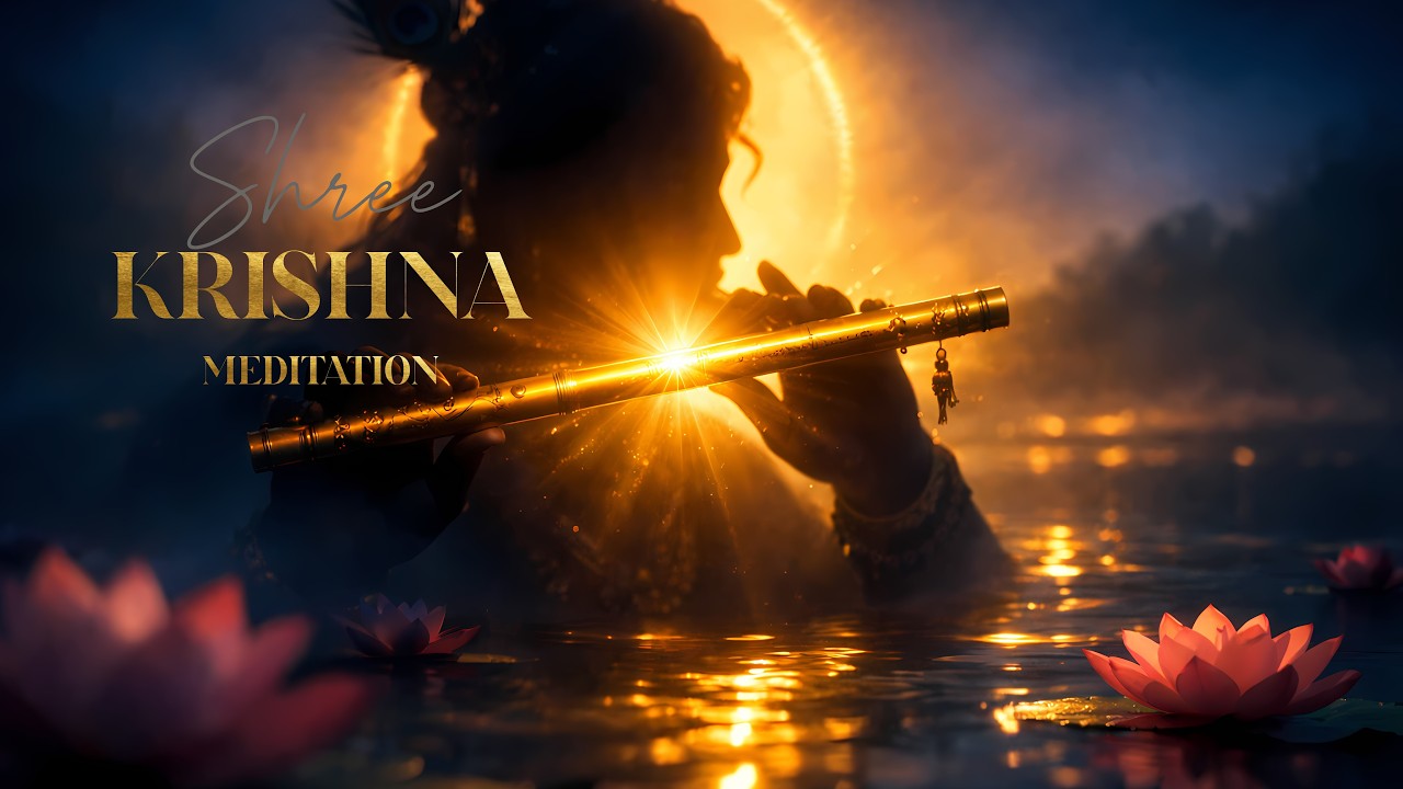 Divine Krishna Instrumental Meditation 🕉️ | Healing Music | Deep Calm & Positive Energy