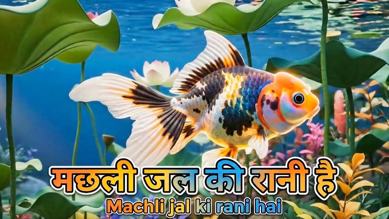 Machli Jal Ki Rani Hai - मछली जल की रानी है | hindi poem | Kid Learning Video | Rangbirangi kahaniya