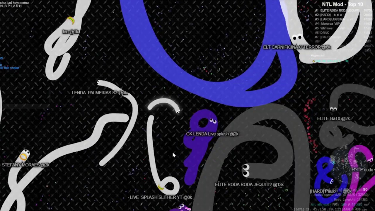 SPLASH   LIVE  SLITHER.IO