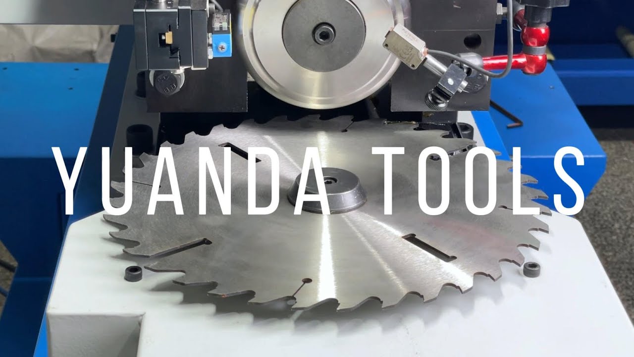 YUANDA TOOLS RTM-650CNC Multi Ripping Saw Blade Roll Tensioning Machine Operation Instruction