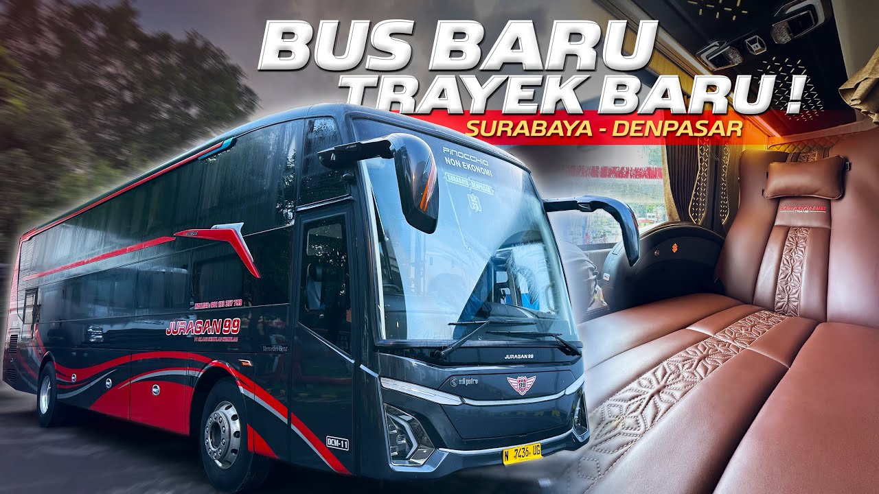 Rp 420.000 DENGAN FASILITAS BEGINI, WORTH IT KAH⁉️Trip Surabaya - Denpasar with Juragan 99 Trans