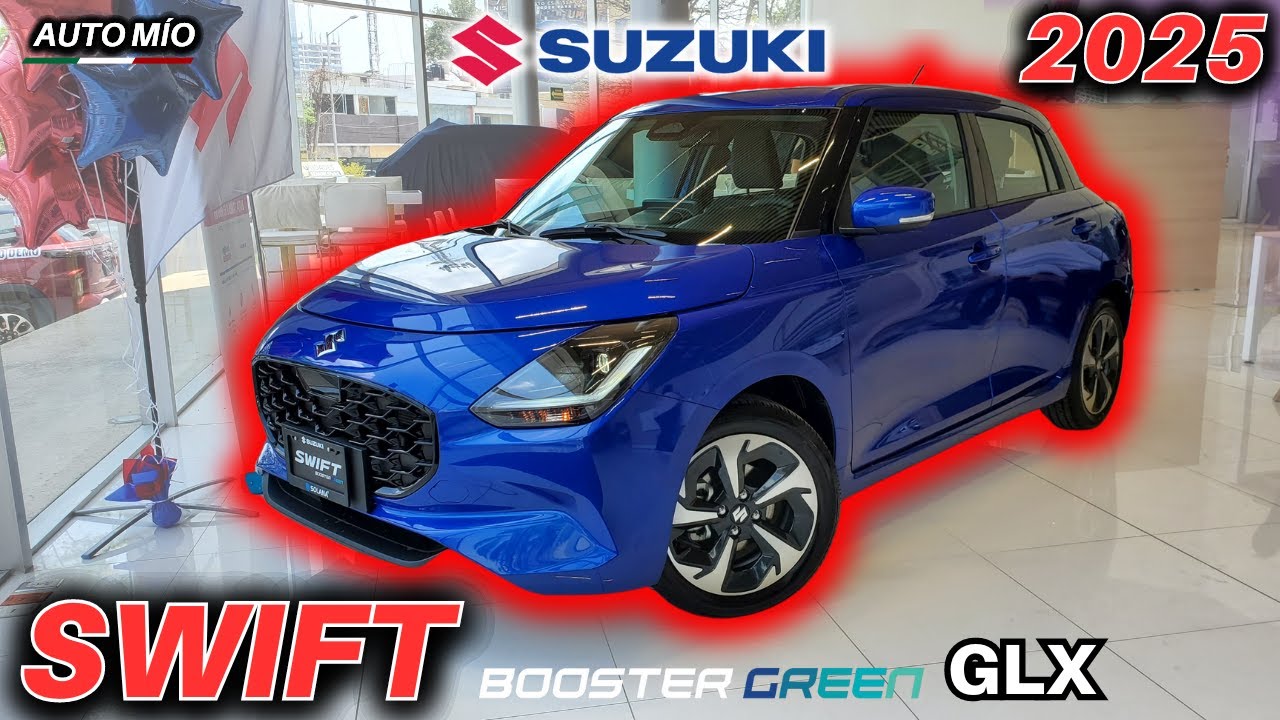 SUZUKI SWIFT BOOSTER GREEN GLX 2025 🇯🇵 TODOS los DETALLES ✅ $$$ #suzukiswift #swift #swift2025