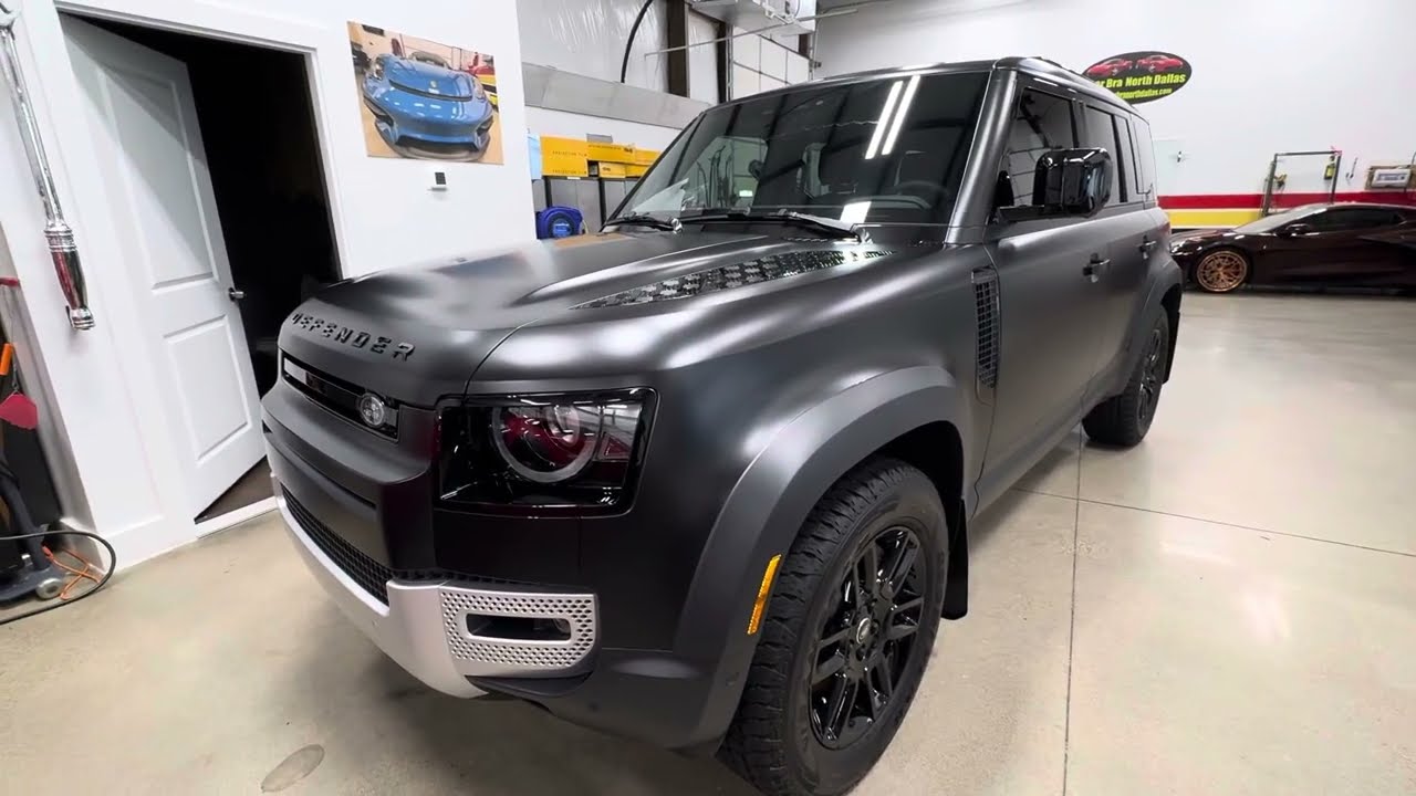 2024 Land Rover Defender full Matte Paint Protection Film