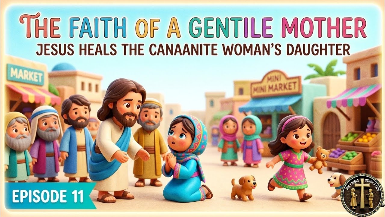 Episode 11: The Faith of a Gentile Mother – Jesus Heals the Canaanite Woman’s Daughter..