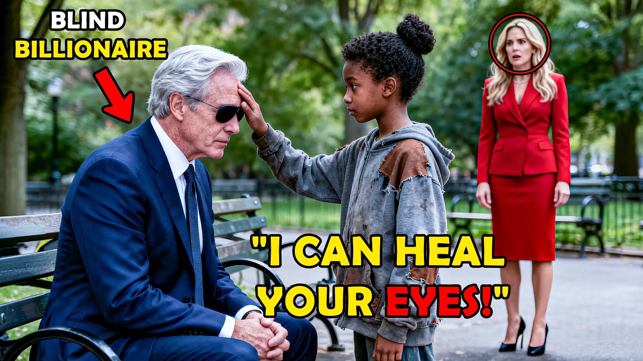 ‘I Can Heal Your Eyes!’ the Girl Said to the Billionaire, Then His Wife’s Secret Plan Was Revealed