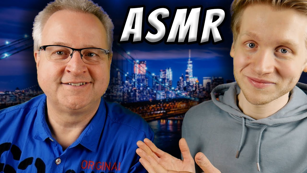 Mein DAD macht ASMR zum ERSTEN MAL! mit DEINEN FRAGEN!