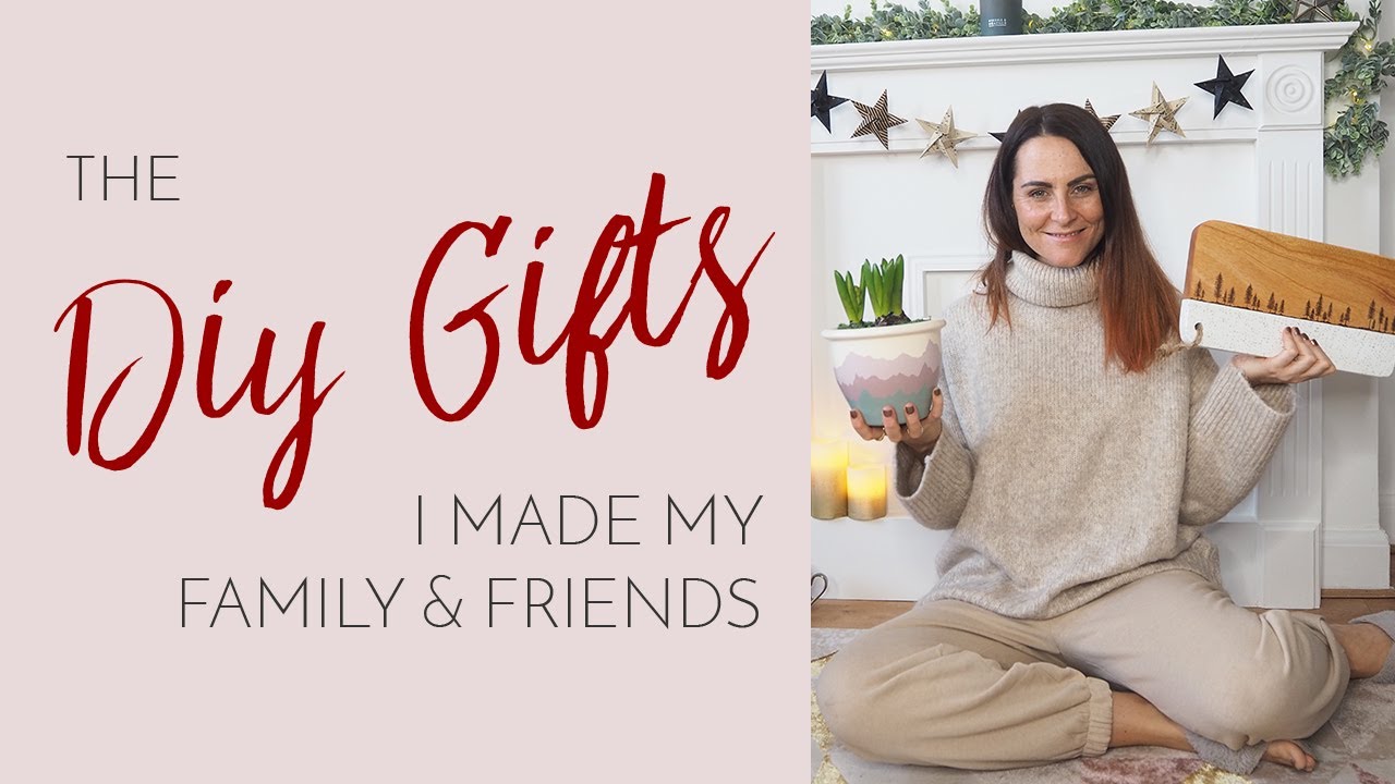 REVEALED! THE DIY GIFTS I MADE MY FAMILY & FRIENDS FOR CHRISTMAS