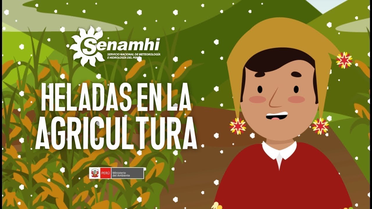 Aprende con el Senamhi - Heladas en la agricultura