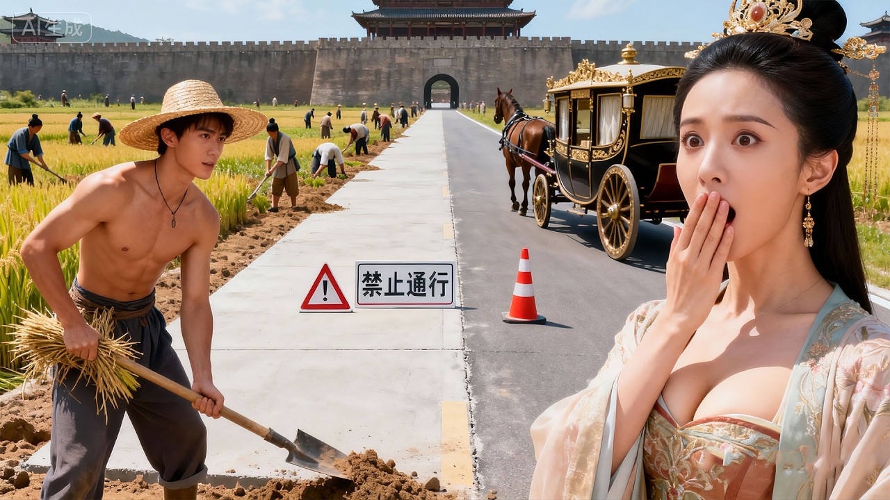窮小伙一朝穿越古代竟用現代方法治理朝綱，修出水泥馬路造福無數村民成縣令，性感女帝路過立即下令將此人收入麾下封為座上賓！ MSDJ#逆襲 #打臉 #反轉 #爽劇 #戰神
