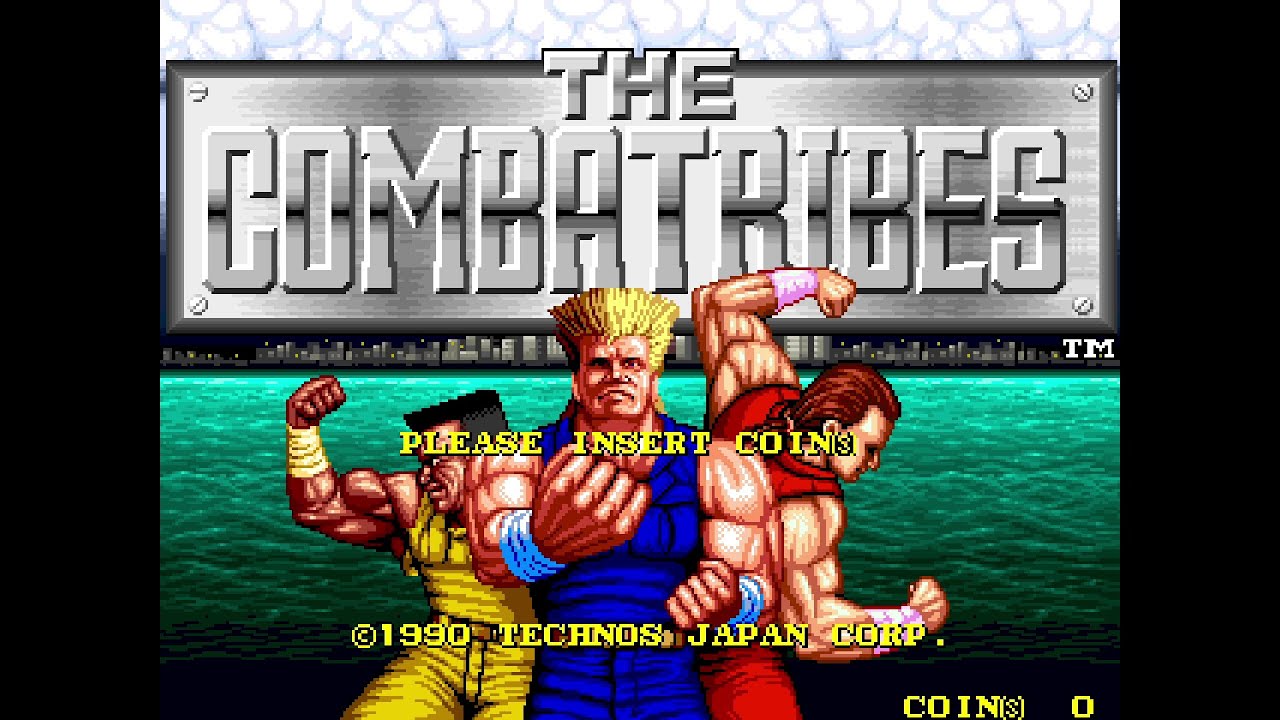 The Combatribes. [Arcade - Technos Japan]. (1990). Full Berserker Play.
