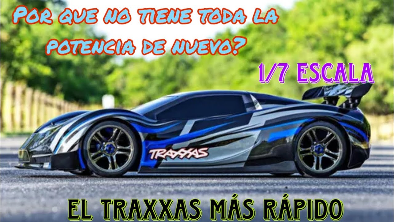 TRAXXAS X0-1 REVIEW UNBOXING. 160 km/h 100 millas como activar toda la velocidad