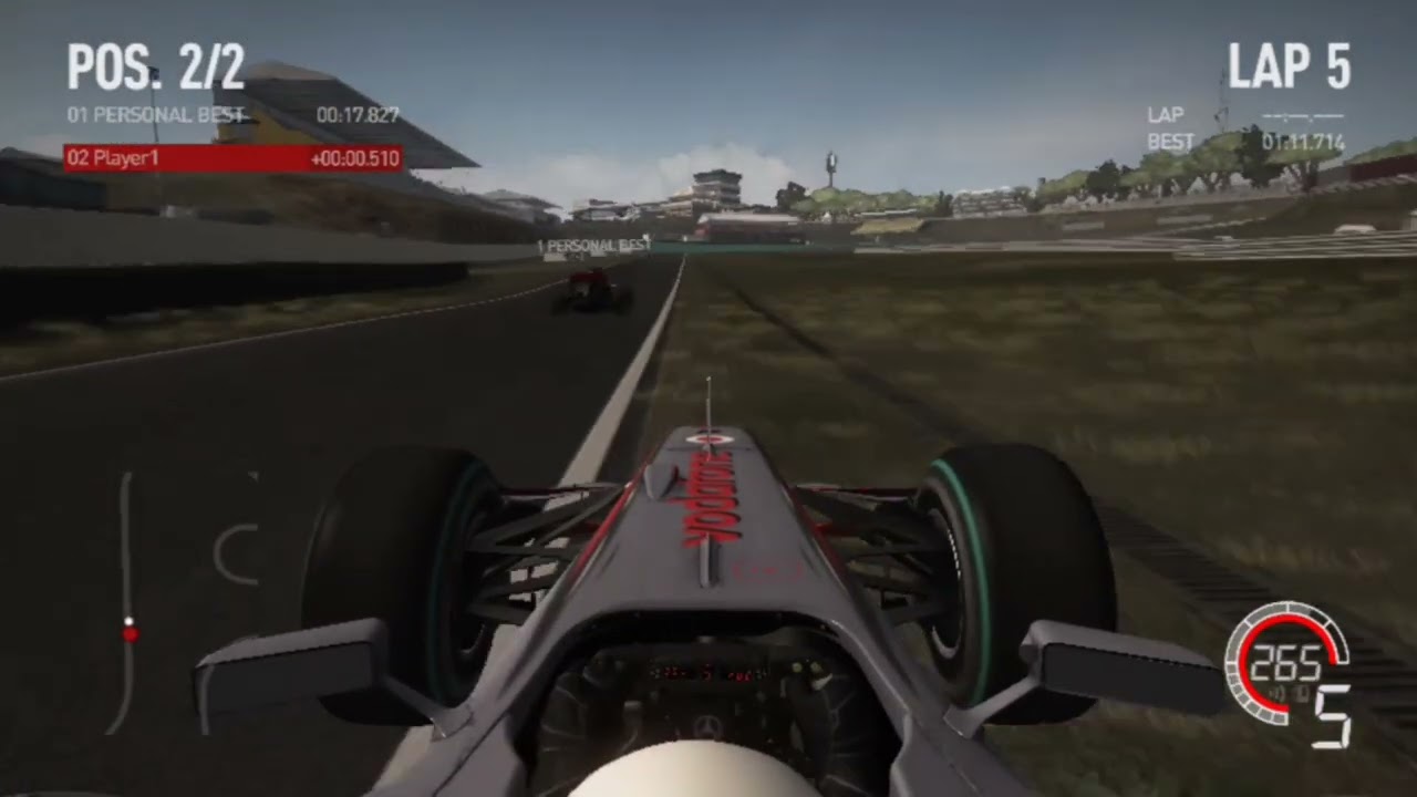 Almost hit Sao paulo JP MONTOYA (2004) lap time! | F1 2010