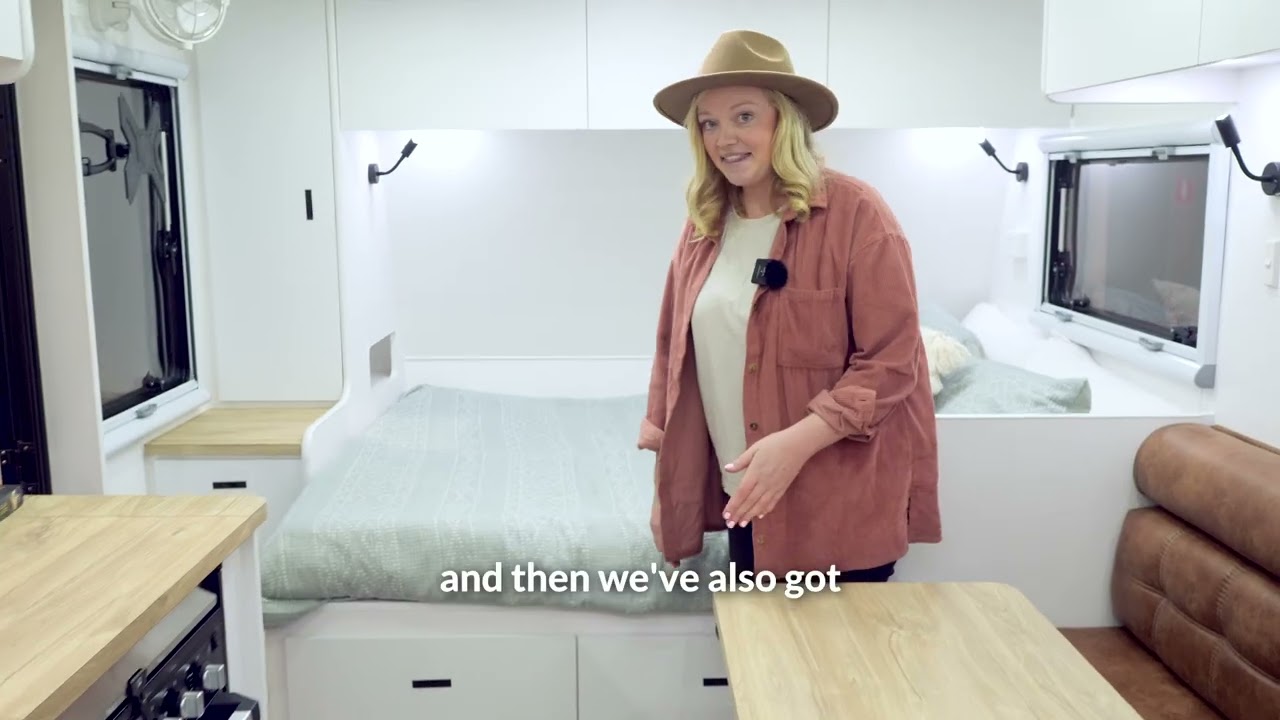 Yonder Caravans  16.8ft Wanderer Walkthrough - Family Bunk Off Road Caravan