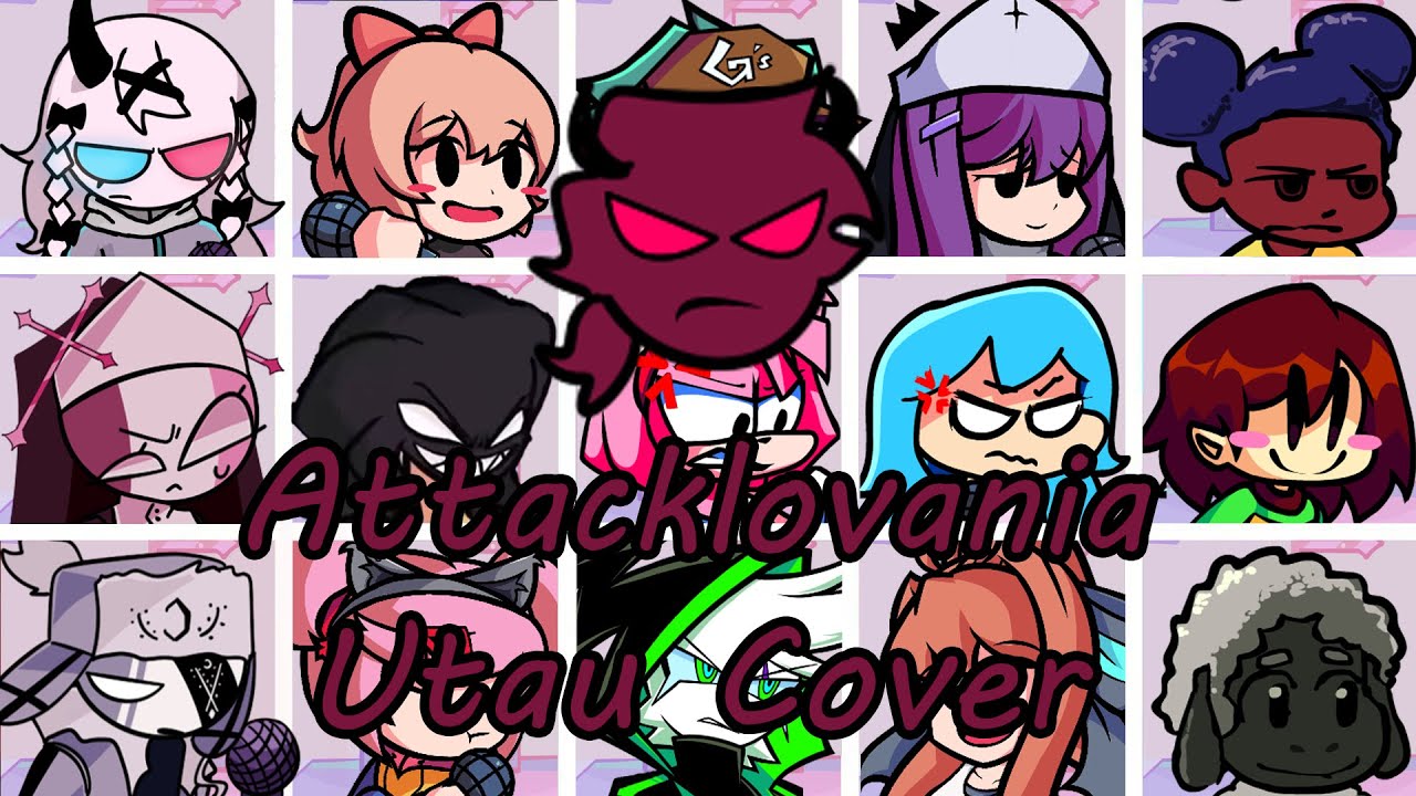 Attacklovania but Every Turn a Different Character Sings (FNF Attacklovania  But) - [UTAU Cover]