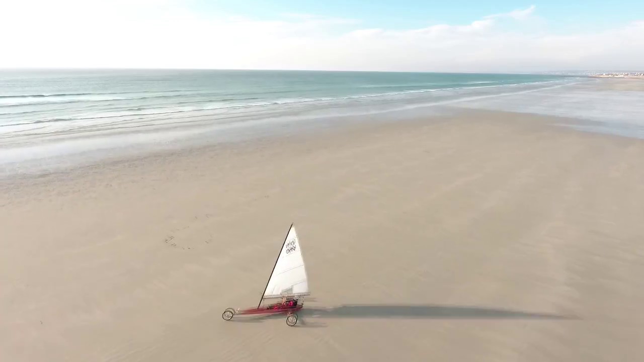 Char à voile en Bretagne