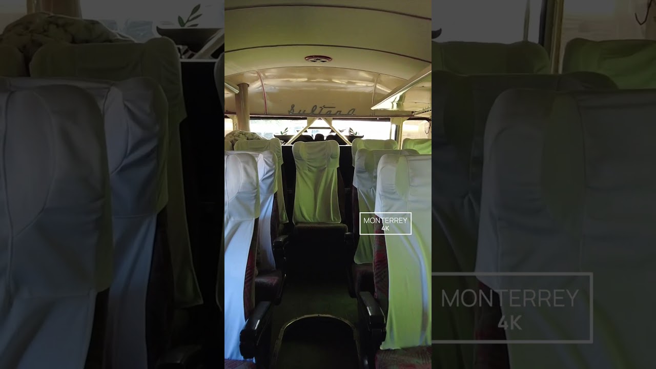 Interior Autobus Sultana 1960 - Transportes mexicanos