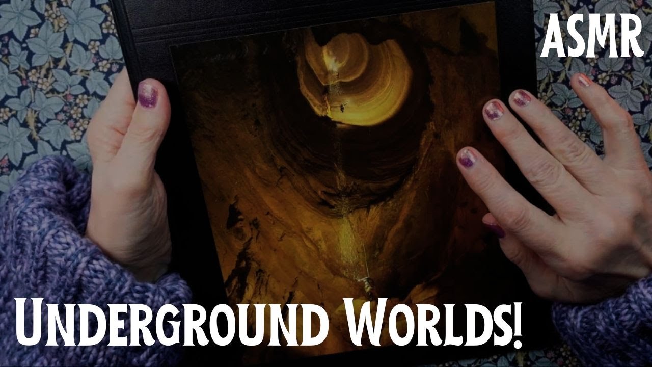 Whispered ASMR | Exploring Underground Worlds! Vintage Book Reading