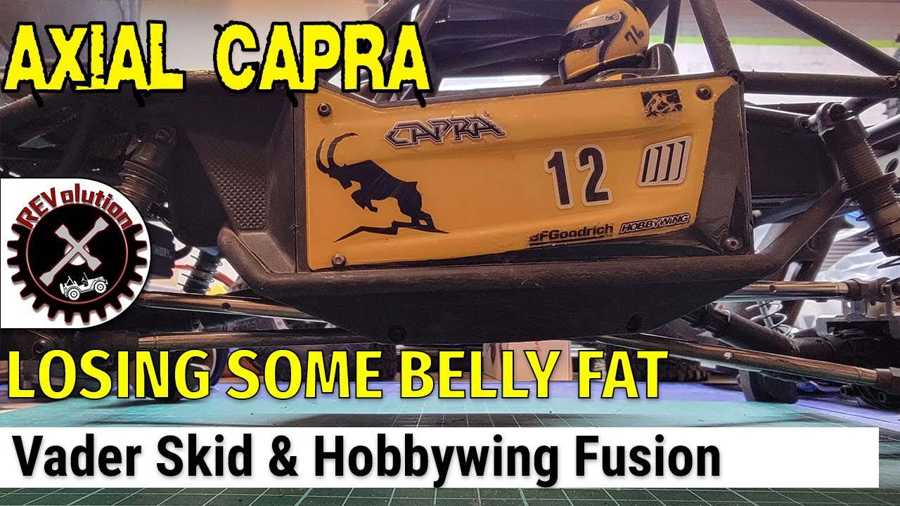 Серия обновлений Axial Capra — Vader Skid и Hobbywing Fusion
