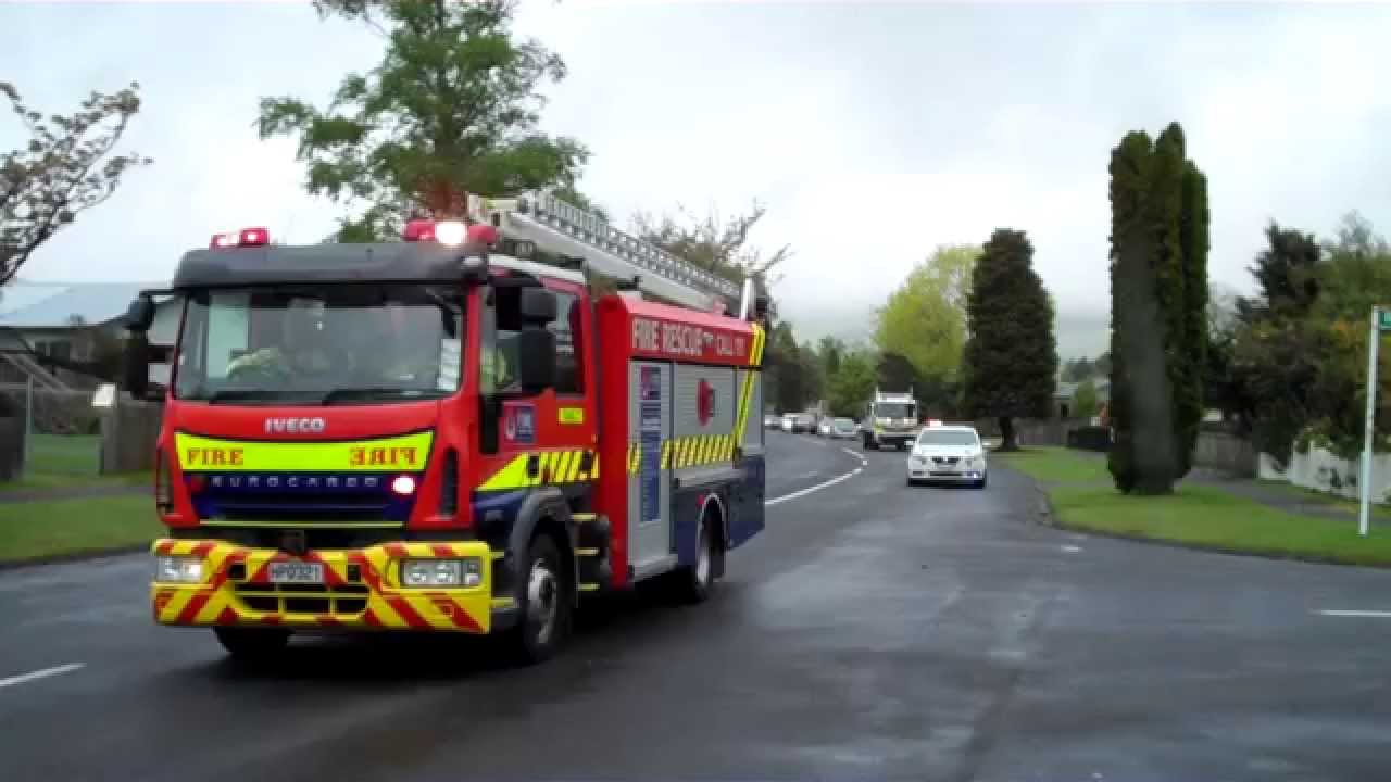 Turangi Volunteer Fire Brigade 50th Anniversary Parade