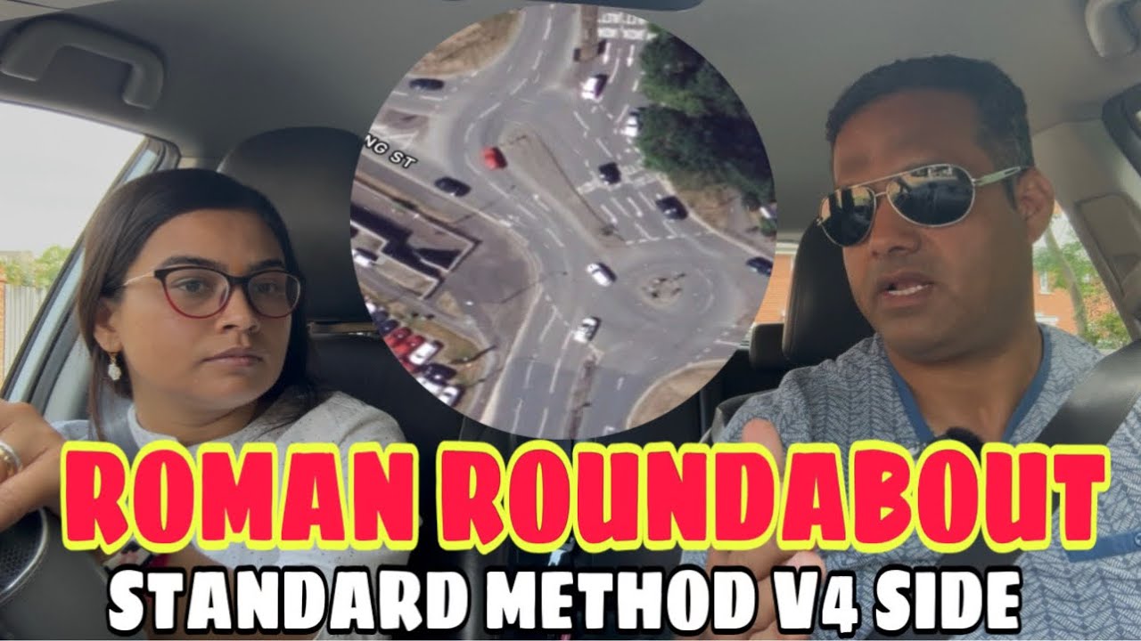How To Do Roman And Ikea Roundabouts Bletchley Milton Keynes With Urdu Hindi Commentary | Standard 