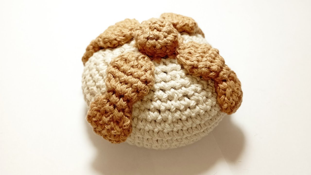 DIY Pan de muerto tejido a crochet | Altar de muertos
