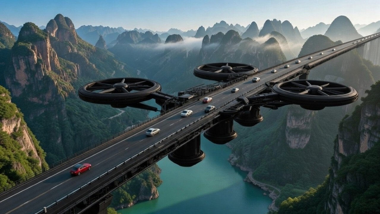 It May Be Hard To Believe, But This Chinese Megabridge Actually Exists