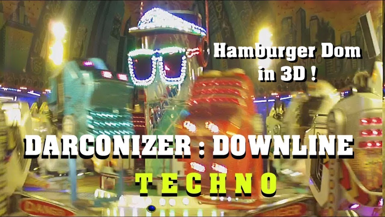 Downline - Techno Trance 3D Video - Darconizer