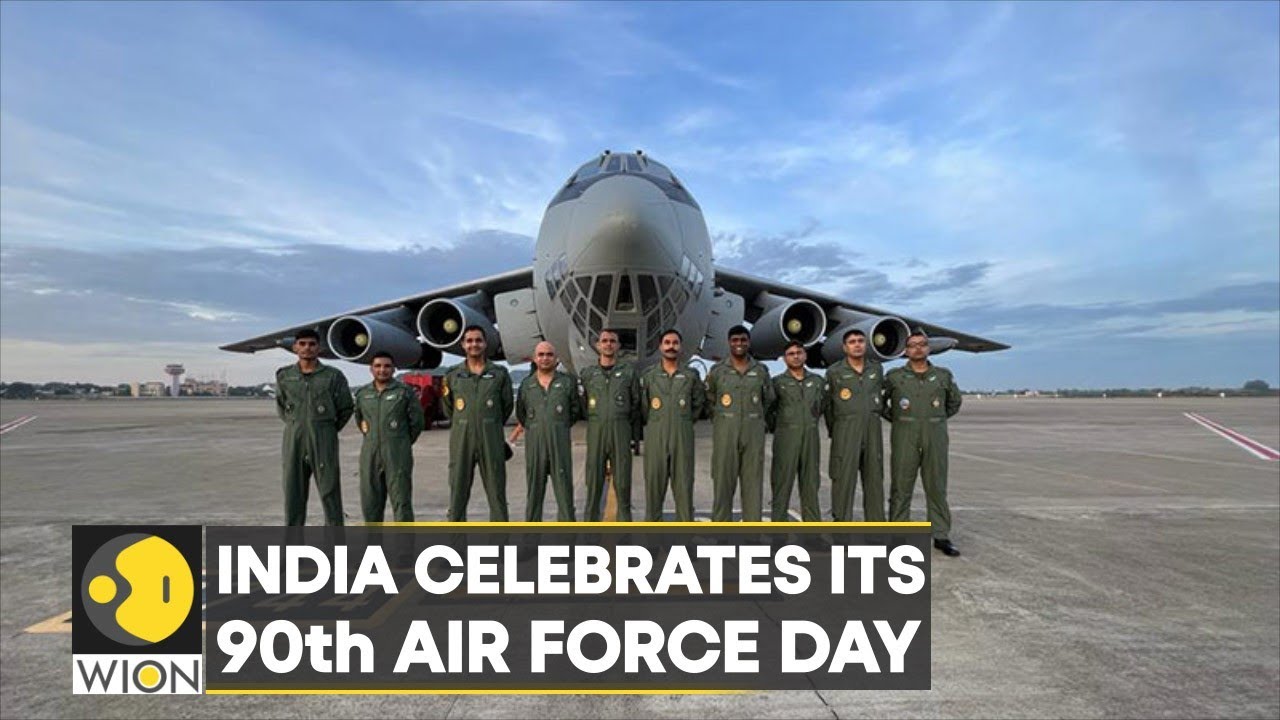 Indian Air Force puts up spectacular aerial show on its 90th anniversary; 80 aircraft part of show