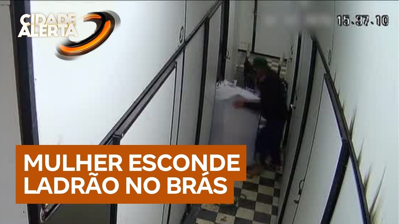 Mulher aluga box em galeria do Brás e esconde ladrão dentro de caixa para cometer furtos