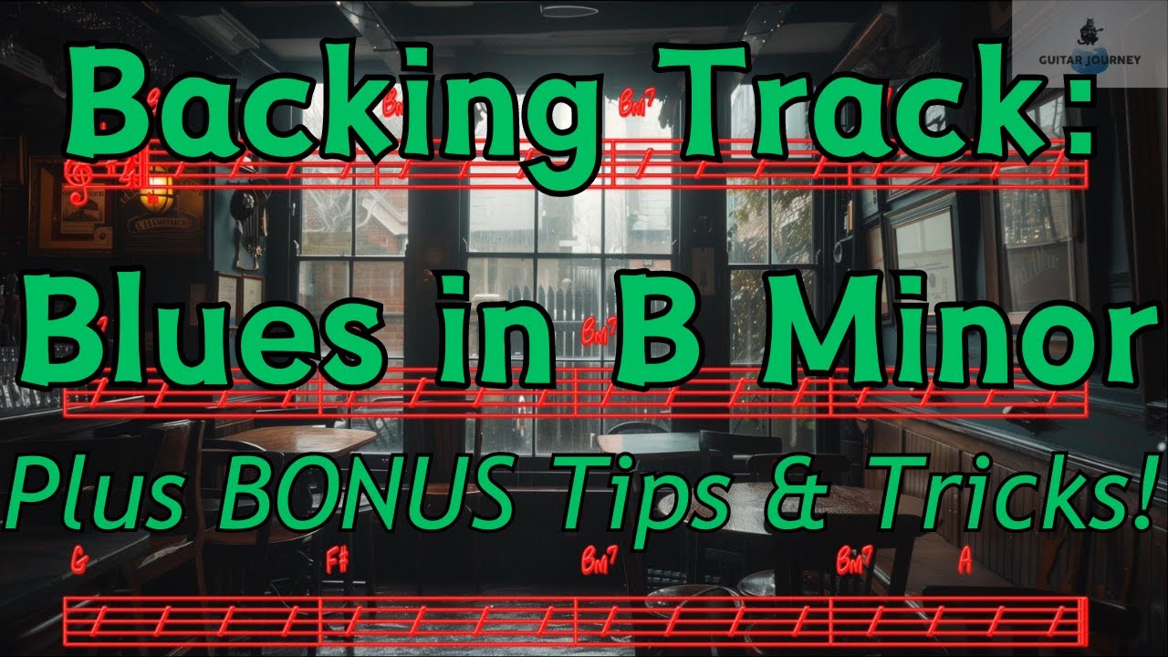 The Thrill Is Gone (Blues in B Minor) Jam Track / Backing Track and BONUS GUITAR LESSON!