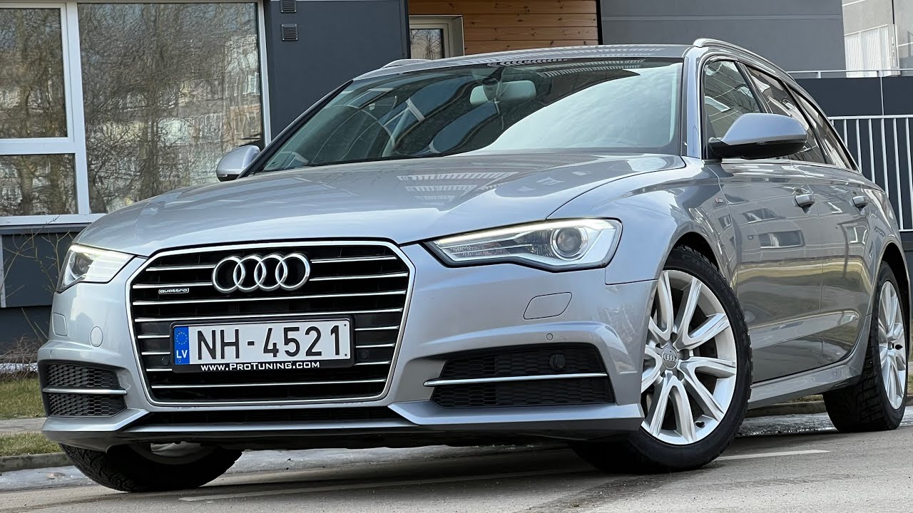 Audi A6 S-Line - 2,0 TDI Quattro Automāts - 2016 Facelift uzlabotais modelis