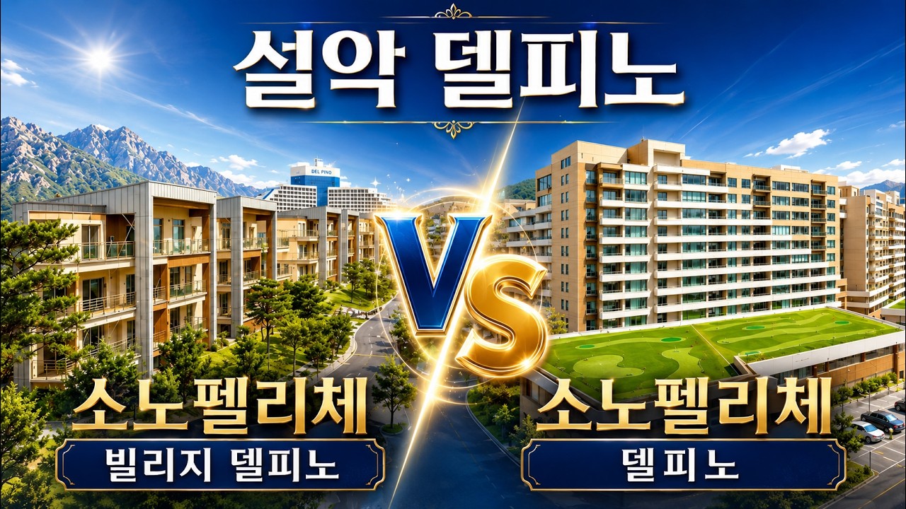 소노펠리체 델피노 VS 소노펠리체 빌리지 델피노 | 소노 영업왕이 직접 가서 진짜 차이점 비교해드립니다