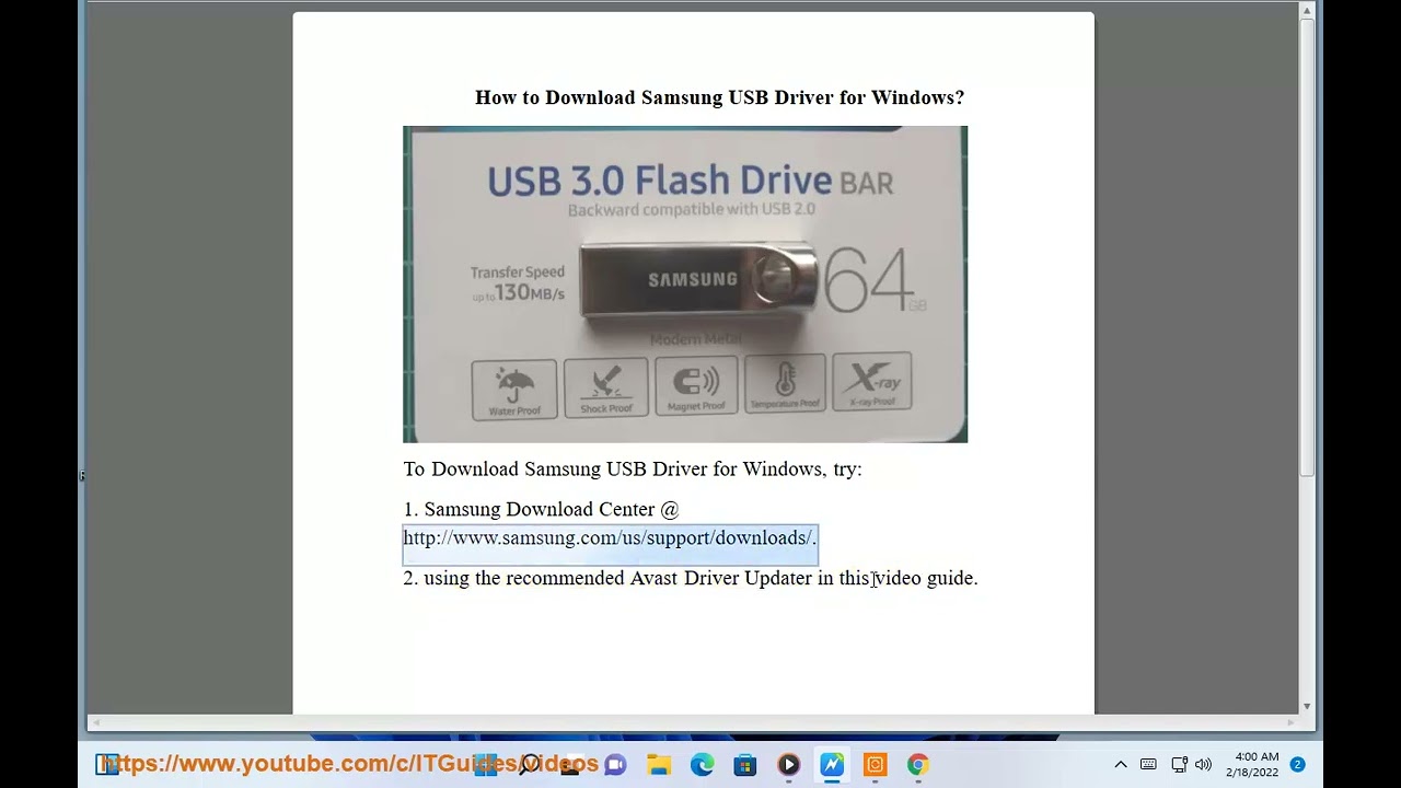 Download Samsung USB Driver for Windows