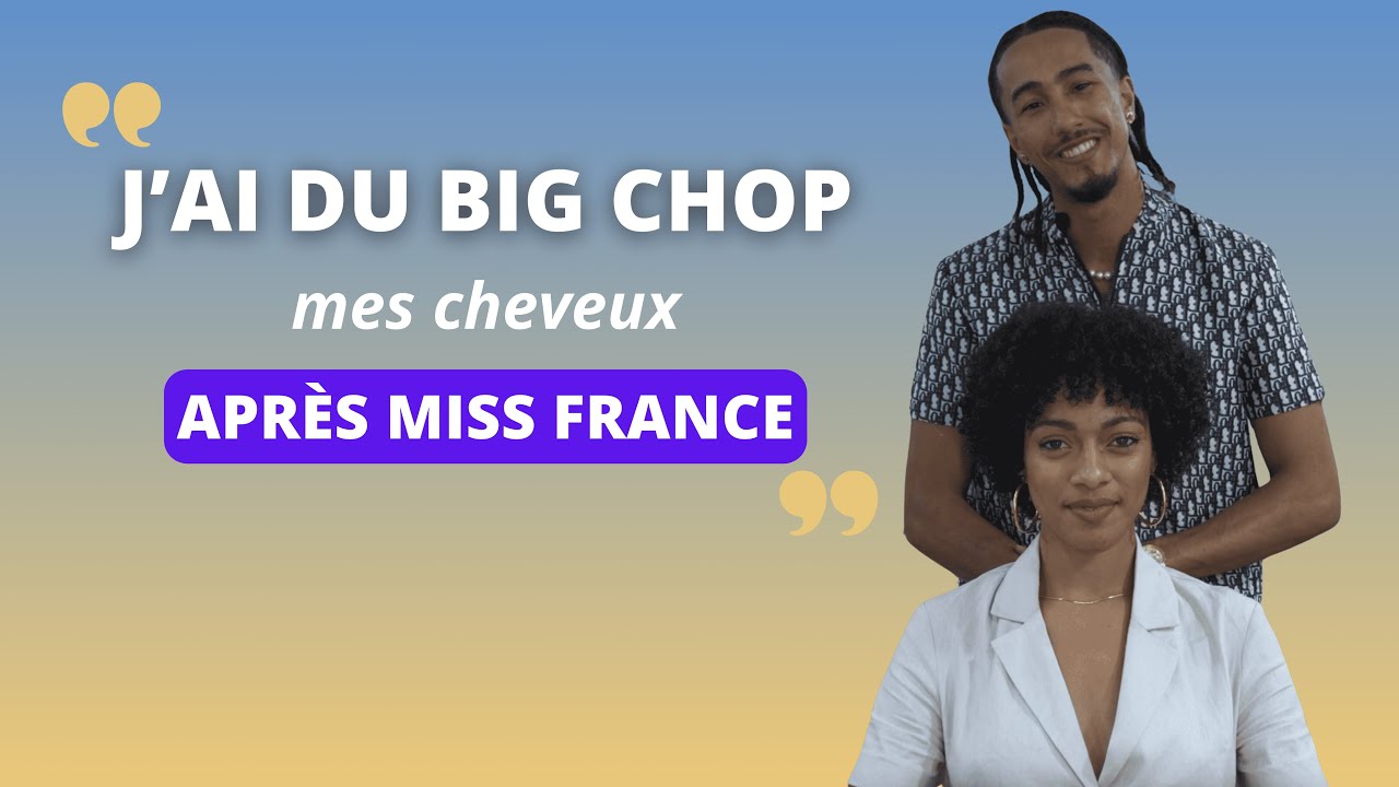 "J'ai du Big Chop mes cheveux après MISS FRANCE", Ambre miss Martinique 2019/2020 nous dit tout !