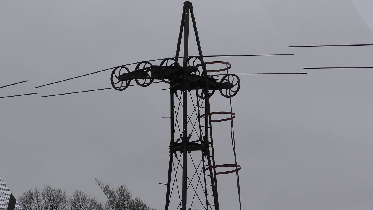 Claughton Brickworks aerial ropeway March 2018